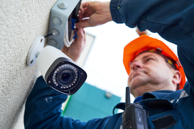 Commercial Security Camera System Installation